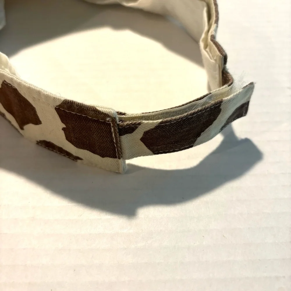 Honolulu Zoo Kids Vizor Hat‎ Giraffe Print Adjustable Lightweight